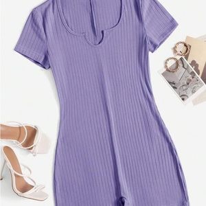 Beautiful lilac romper
